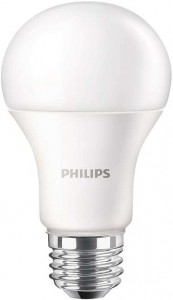Лампа св/д Philips ЛОН LED Bulb E27 10W 3000K 929001955307