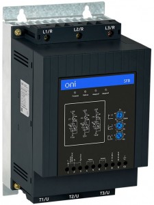 ONI устройство плавного пуска SFB 3ф 380В 55кВт 110А Uупр 110-220В Modbus с защитами SFB-33-55-A-10