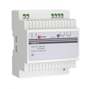 EKF Блок питания 12V, 45W, на DIN-рейку dr-45w-12