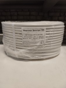 Провод ПВС 3х1,5 ( 2х1,5+1х1,5) 100м ГОСТ Партнер Электро НН