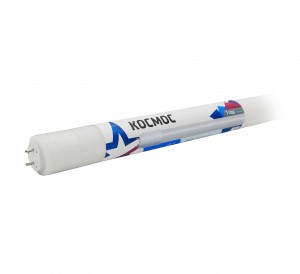 Космос T8 G13 10W (1100lm) 4000K 4K 600x26  стекло Lksm_LED10wG13T840GL