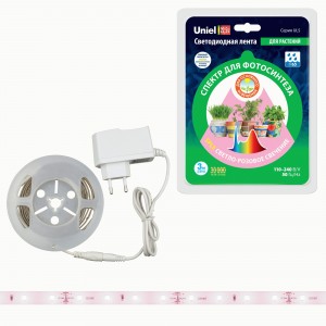 Uniel Комплект св/д ленты для теплиц 22,5W 126LED 3м ULS-P71-2835-42LED/m-IP65-3M-SPLE RRP24C00