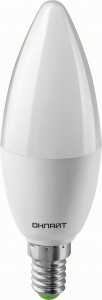 ОНЛАЙТ лампа св/д свеча С37 Е14 13W(1200lm) 4000К 4K OLL-C37-13-230-4K-E14-FR(PRO90-240В) 90415
