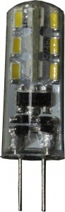 LEEK G4 12V 3W(200lm) 4000K 4K 42x16 LE010503-00010 силикон