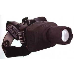 Космос фонарь налобный H3WLED (3xR03) 1св/д 3W (240lm), черный/пластик, влагозащит,ударопр.,3 реж,BL (5 шт.)