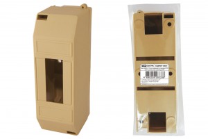 TDM бокс КМПн 1/2 на 2 мод. для наружной установки ЭКО Сосна пласт. IP20 SQ0907-0501