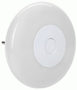 IEK Ночник св/д 008 круг RGB+белый 220В 86х86х65 LDNN0-008-RD-P-03-S-K01