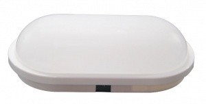LEEK св-к св/д влагозащ овал 20W(1600lm) 4K 146x271x76 пласт"банник" 100° ЖКХ НПП IP65 LE061100-0022