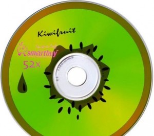 К/д Smartbuy CD-R 80min 52x Fresh-Kiwifruit SP-100/600/ "