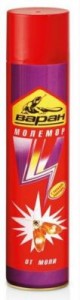 ВАРАН Молемор От моли и кожееда 145мл. с аромат. лаванды, аэрозоль 088508 (Сибиар)