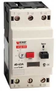 EKF Автомат пуска двигателя АПД-80 40-63А  apd3-40-63