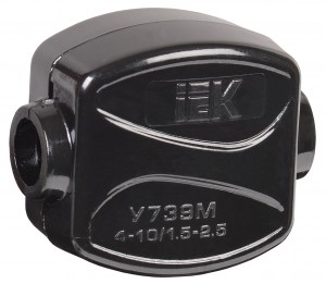IEK сжим ответвительный У-739М (4-10/1,5-2,5 мм2) IP20 UKZ-ZO-739M