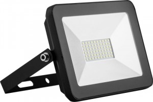 Saffit прожектор св/д 30W(2700lm) 2835SMD 6400K 6K 150х27х110мм черный SFL90-30 IP65 55065
