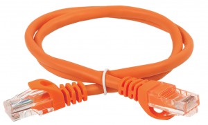 ITK коммутац. шнур (патч-корд) кат.6 UTP PVC 2м оранжевый PC07-C6U-2M