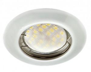 Ecola MR16 GU5.3 DL92 св-к выпуклый Перламутровое Серебро 30x80 Light FP1612EFY