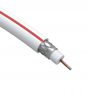 ЭРА SIMPLE Кабель SAT 50 M,75 Ом, CCS d=0.9/(оплётка Al 75%), PVC, 100 м, белый SL-M-75-PVC100