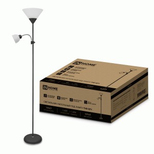 ASD/InHome св-к напольный, торшер 60W Е27/Е14 черный 1800x240x220 ТНО 02Ч Е27/Е148512