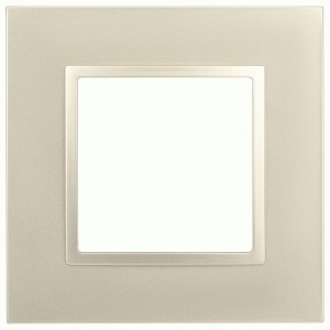 ЭРА Elegance рамка пластик СУ 1 мест., шампань 14-5011-01 Classic 60574