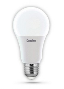 Camelion ЛОН A60 E27 15W(1320lm 270°) 4500K 4K матов. 120x60 пластик LED15-A60/845/E27