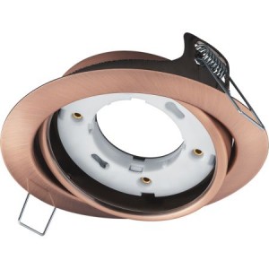 Navigator св-к встр GX53 поворотн 120(95)x40 черненная медь NGX-R5-006-GX53 93035