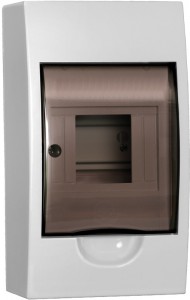 IEK GENERICA бокс (корпус) пластик ЩРН-П-4 модуля навесной  IP41 MKP12-N-04-41-G