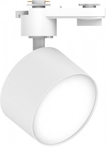 Feron св-к св/д трек. на шинопровод 12W, 1080lm, 4000К, белый, 110 гр, IP40 50х80 AL138 51179