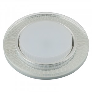 Fametto DLS-L155 GX53 GLASSY/CLEAR 3D св-к встр, Luciole декоративный без лампы,/св-д подсветка 3Вт