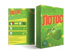 Стиральный порошок ЛОТОС PRO яблоко ручная стирка картон 450г(КРД, СПб 8!)