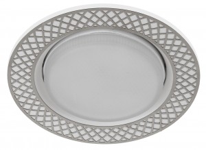 ЭРА Светильник KL79 WH/CH под лампу Gx53 круглый,220V,13W,белый/хром 120х38 3930