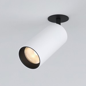 Elektrostandard св-к встр. св/д 15W 4200K 1168lm IP20 66х66х208 бел/чёрн 25066/LED a058273