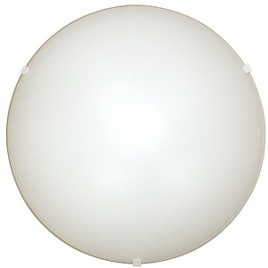 Элетех Лайт Мини св-к декор настен.-потол. 60W E27 255х250х66 бел./кл.штамп стекло РФ 1005205853