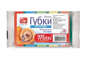 Губки для посуды MAXI, 5 шт 910-012 GRIFON