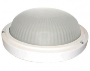 Ecola ДПП 03-18-103 св-к Круг матов. белый 3*GX53 IP65 280х280х90 Light TR53L3ECR