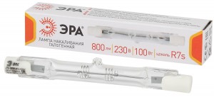 ЭРА лампа прожекторн. галогенная J78 R7s 230V 100W 17х89 J78-100W-R7s-230V 2195