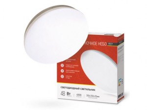 ASD/inHome св-к св/д декоративный 48W(3120lm) 4000К 4K 350x55 IP40 DECO НОЧНОЕ НЕБО 8650