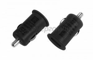 Блок питания автомобильный REXANT 12V - 5V 1xUSB (5V, 1000mA) черный, (10!) 18-1920