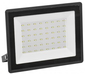IEK прожектор св/д СДО 06-70 70W(6300lm) 6500K 6K 232х213х37мм черный IP65 LPDO601-70-65-K02