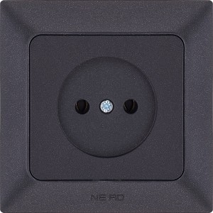NE-AD ARAS роз. СУ 1 мест. черный ( керамика) 93-124-02-P