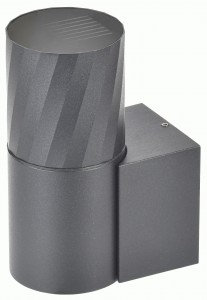 IEK св-к уличный/садов 5220 настенный под лампу GU10 IP65 серый 90x133x60 LT-UBU0-5220-GU10-1-K03