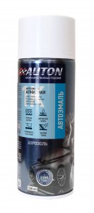 Автоэмаль аэрозоль 520мл алкид 671 СВЕТЛО-СЕРАЯ арт.ATN-A46181 Auton