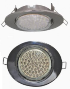 Ecola GX53-FT3238 св-к  Эллипс хром 41x126х106 FC53ELECB