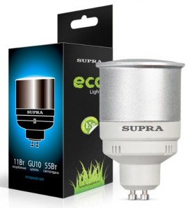 Supra GU10 11W 4200 83x48.5(Т2) SL-R-11/4200/GU10 4K