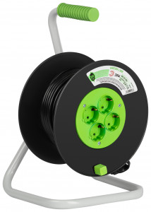 ЭРА Greenline Силовой удлинитель на пласт. катушке ПВС 3х1 4роз. 20м KAT-3x1-20m 65130
