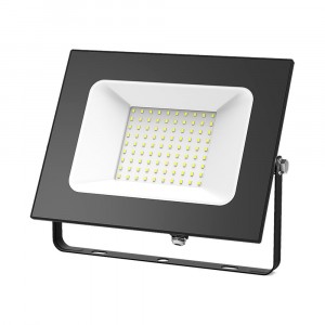 Gauss Elementary прожектор св/д 100W(6600lm) IP65 6500K 6K 225x188x30 черный ПРОМО 613100100P