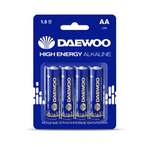 Э/п Daewoo HIGH ENERGY Alkaline LR6/316  BL4