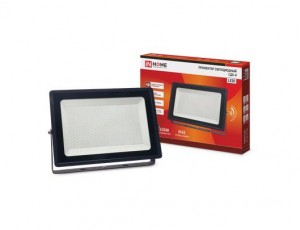 ASD/InHome Прожектор св/д СДО-8 300W(27000lm) 6500К 6K 465x355x35 алюминий/черный IP65 4966