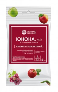 Юнона 5мл. БИО (защита от гусениц, плодожорки, листовертки) д/яблони, винограда Щелково Агрохим
