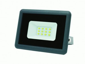 ФАЗА прожектор св/д 10W(800lm) 6500K 6K серый 111х105х23 IP65 СДО-10 GR .5032033