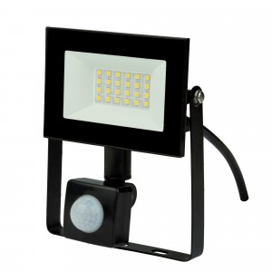 Uniel прожектор св/д 30W(2400lm) 6500K с датч. движ. и освещ. ULF-F62-30W/6500K SENSOR IP54