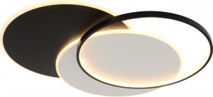 Rivoli св-к св/д потолочный Julia 6080-401 130W(9750lm) 2K-4K-6K пульт ДУ 700х610х65 61832